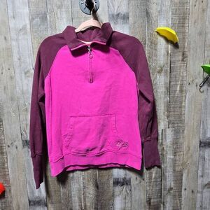 Fox Racing Pink and Burgundy Sweatshirt